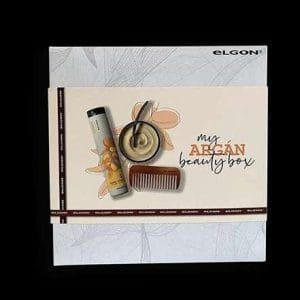 Prémium minőségű argán beauty box ajándék fésűvel